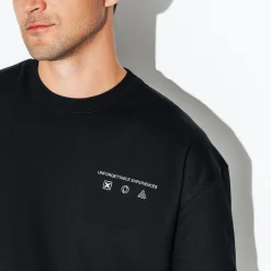 New Oversize T-shirt met ronde hals en print T-shirt