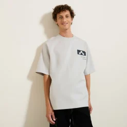 Discount Oversized t-shirt met ronde hals en print T-shirt