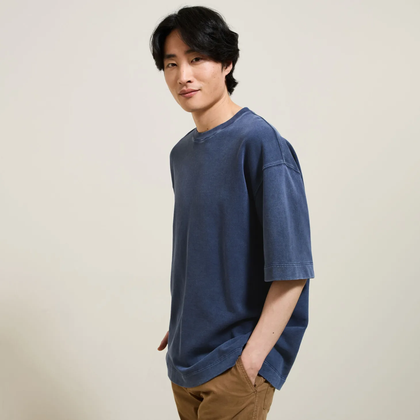 Cheap Oversized t-shirt met rugprint T-shirt