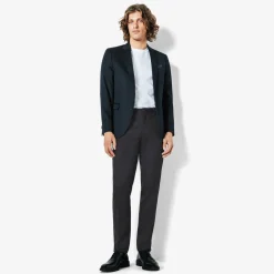 Best Pantalon Costume Bleu foncé Kostuumbroek|Broek