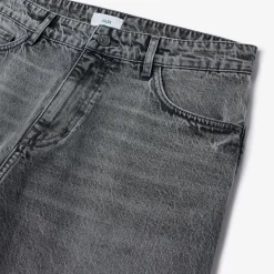 Fashion Pantalon Denim Bleu Lg 30 Jeans Straight|Jeans