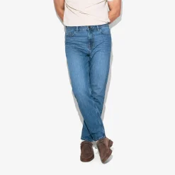 Best Pantalon Denim Bleu Lg 30 Jeans Tapered|Jeans