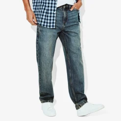 Best Sale Pantalon Denim Bleu moyen Jeans Loose|Jeans