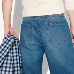 Online Pantalon Denim Bleu moyen Jeans Baggy|Jeans