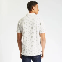 Hot Polo in jerseytricot met korte mouwen en print Polo