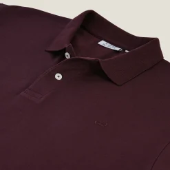 Online Polo in piquékatoen met korte mouwen Polo