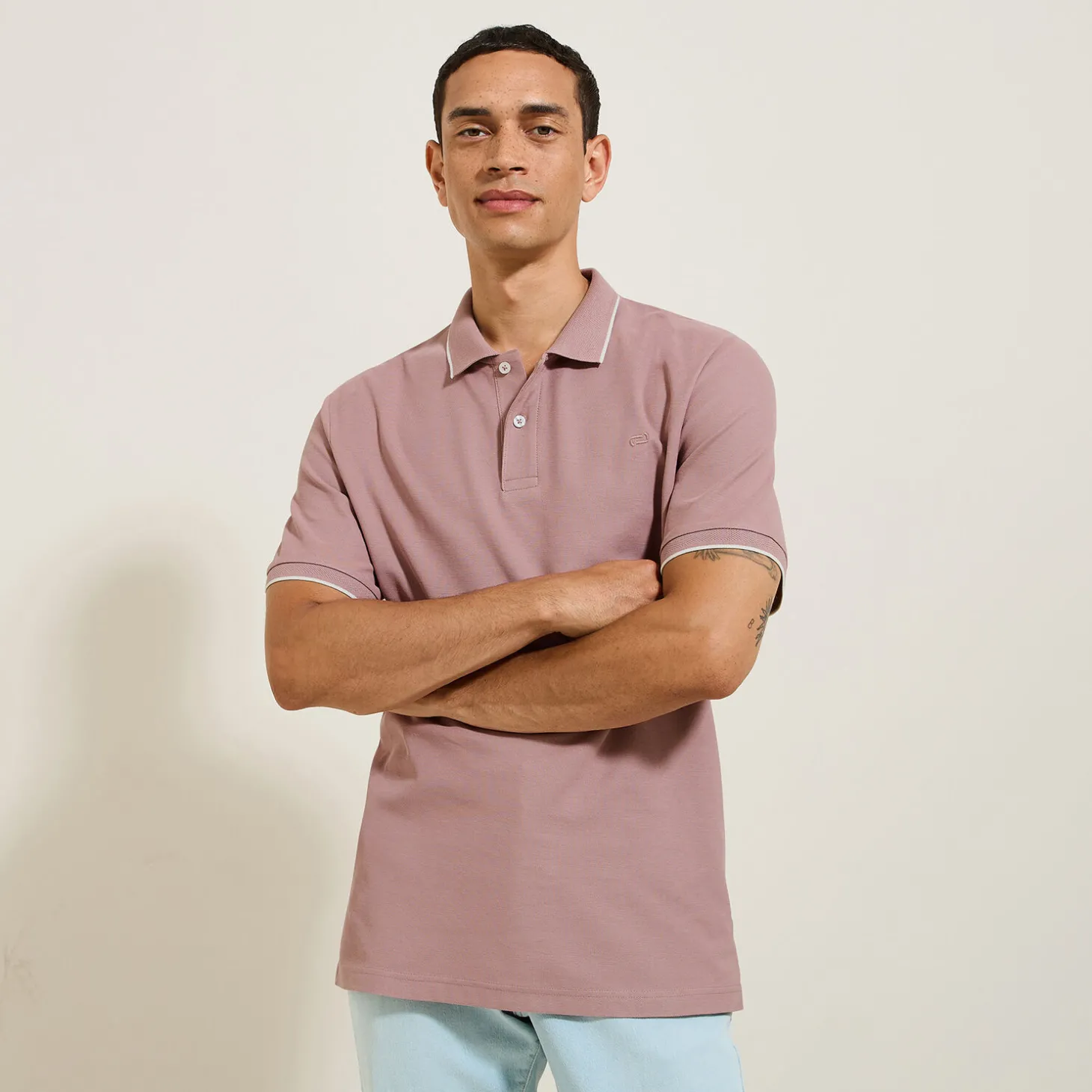 Fashion Polo in piquékatoen met korte mouwen Polo