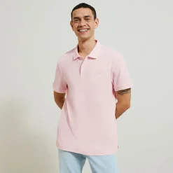 Hot Polo in piquékatoen met korte mouwen  Polo