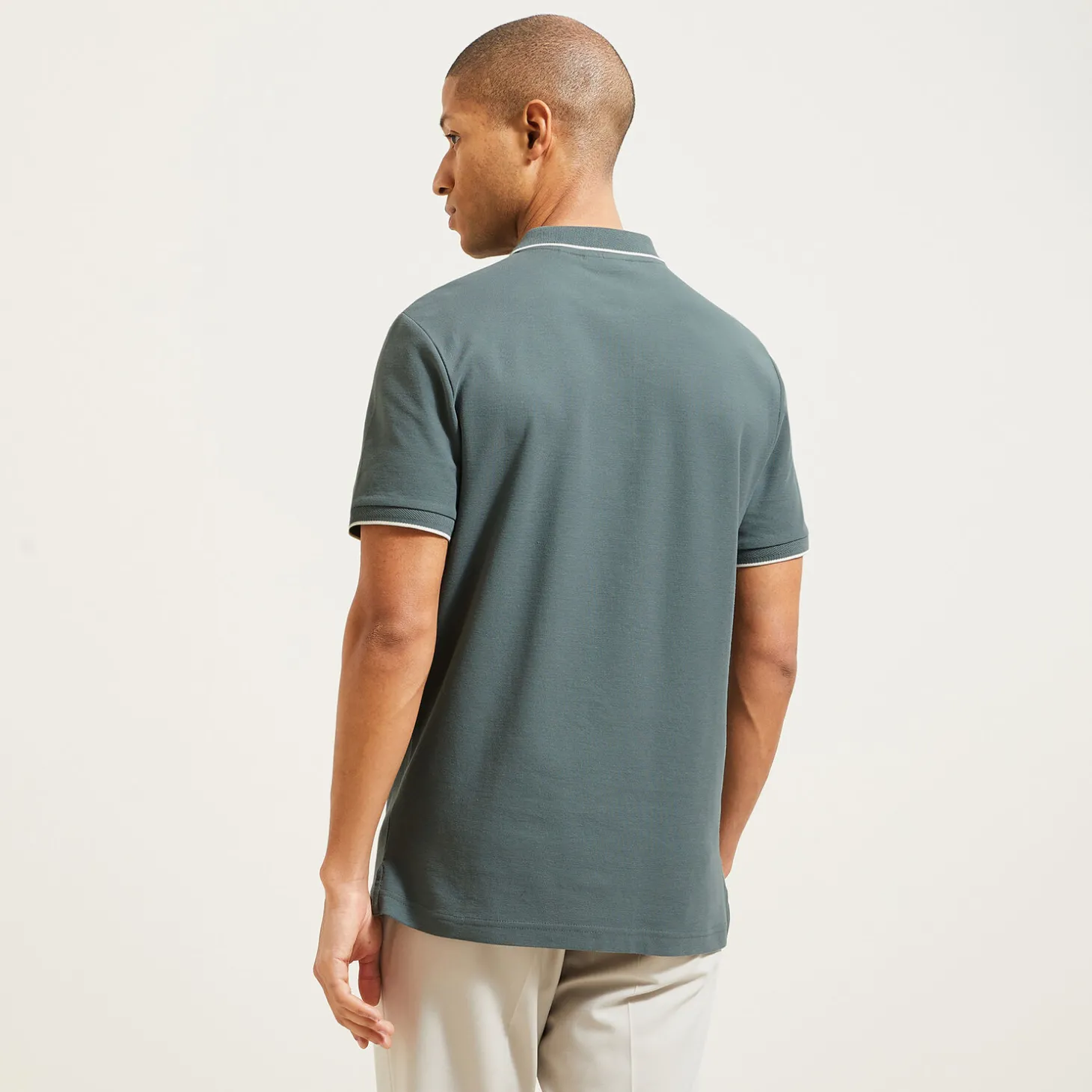 Clearance Polo in piquékatoen met korte mouwen Polo