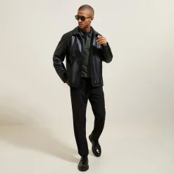 Fashion Polo in piquéstof met lange mouwen en relax snit Polo