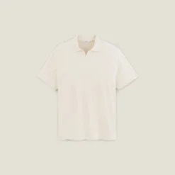 Cheap Polo in textuurstof met korte mouwen en resortkraa Polo