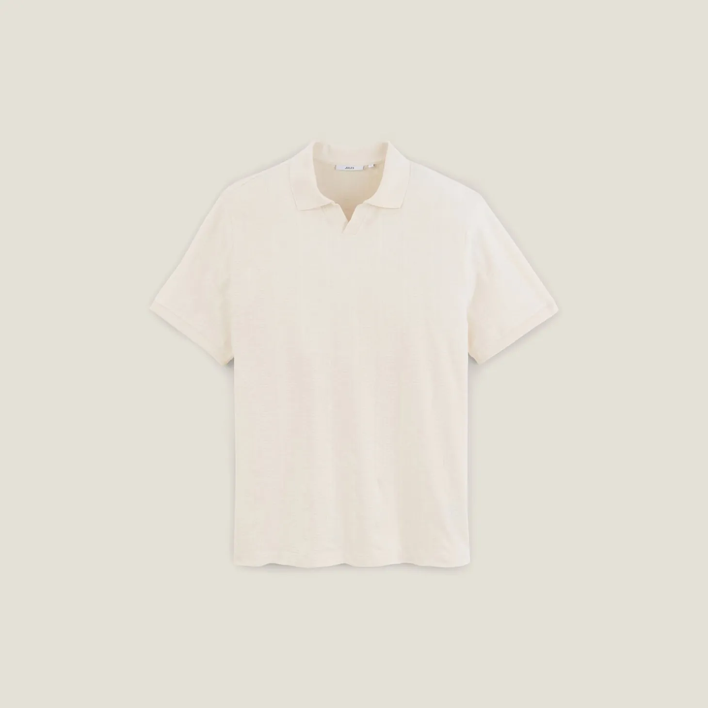 Cheap Polo in textuurstof met korte mouwen en resortkraa Polo