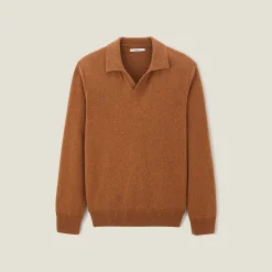 Shop Polo in tricot met resortkraag Trui