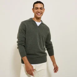 Discount Polo in tricot met resortkraag Trui