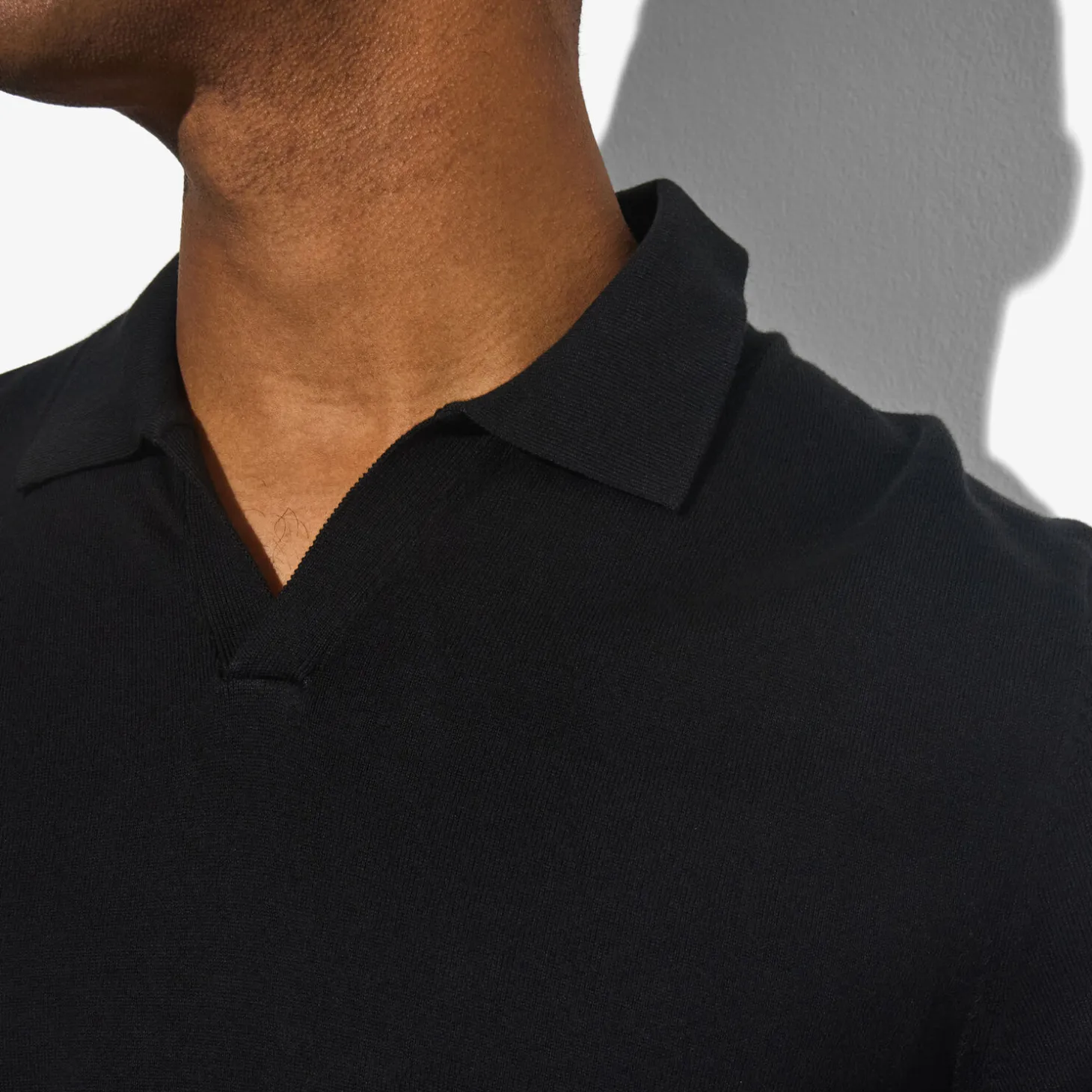 Sale Polo in tricot met resortkraag Trui