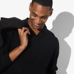 Sale Polo in tricot met resortkraag Trui