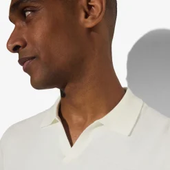 Store Polo in tricot met resortkraag Trui