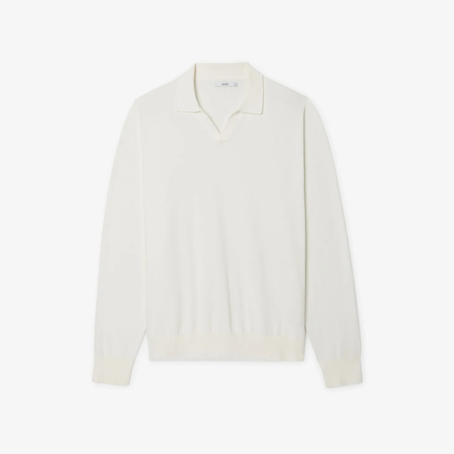 Store Polo in tricot met resortkraag Trui