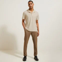 New Polo met korte mouwen, borduursel op de borst en h Polo