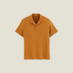 Online Polo met korte mouwen, borduursel op de borst en h Polo