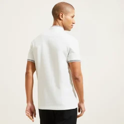 Best Sale Polo met korte mouwen en mao-kraag in piquékatoen Polo