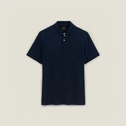Cheap Polo met korte mouwen en borstprint Polo