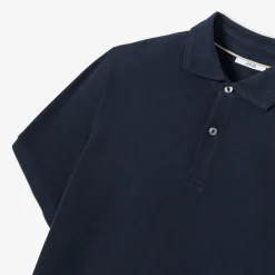 Sale Polo met korte mouwen, visgraatmotief en Italiaans Polo