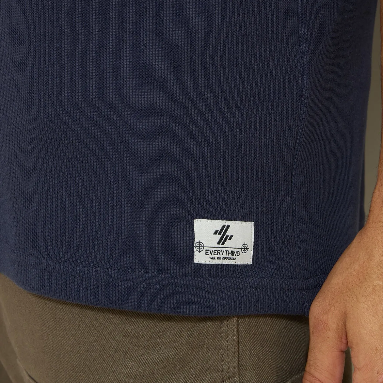 Hot Polo met lange mouwen en relax snit Polo