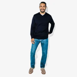 New Pull Bleu moyen Trui