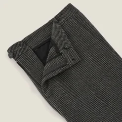 Hot Regular broek met pied-de-puce-motief Broek