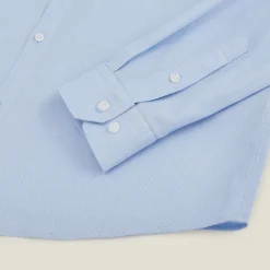 Shop Regular effen hemd in biokatoen Formele Overhemden|Overhemd