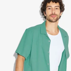 Best Sale Regular effen hemdje in katoentricot Overhemd