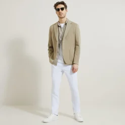 Best Regular effen hemdje in linnen Overhemd