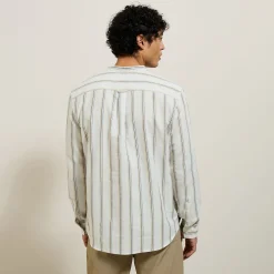 Best Sale Regular fit gestreept hemd van katoen Overhemd