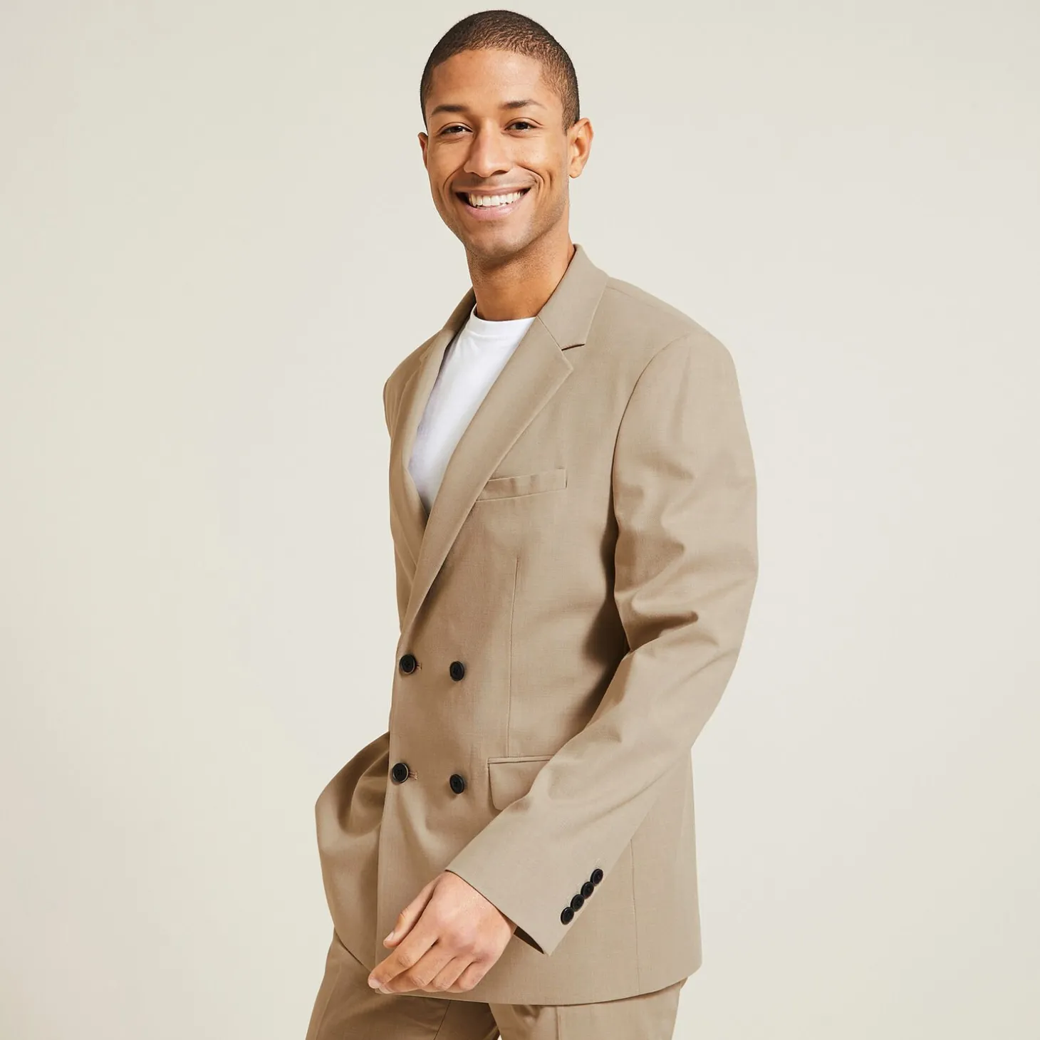 Store Regular, gekruist vest Kostuumvest & Blazer