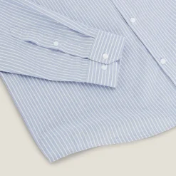 Discount Regular gestreept hemd in katoen Formele Overhemden|Overhemd