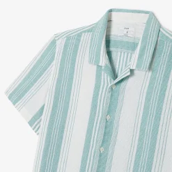 Cheap Regular gestreept hemdje in geweven katoen Overhemd