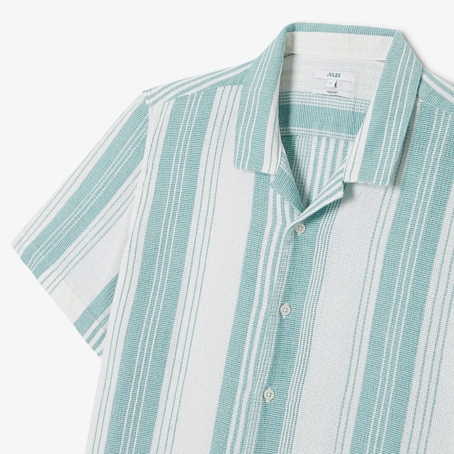 Cheap Regular gestreept hemdje in geweven katoen Overhemd