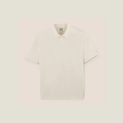 Flash Sale Relax polo in textuurstof met korte mouwen en polo Polo