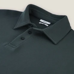 Discount Relaxed effen sweater met polokraag Sweater