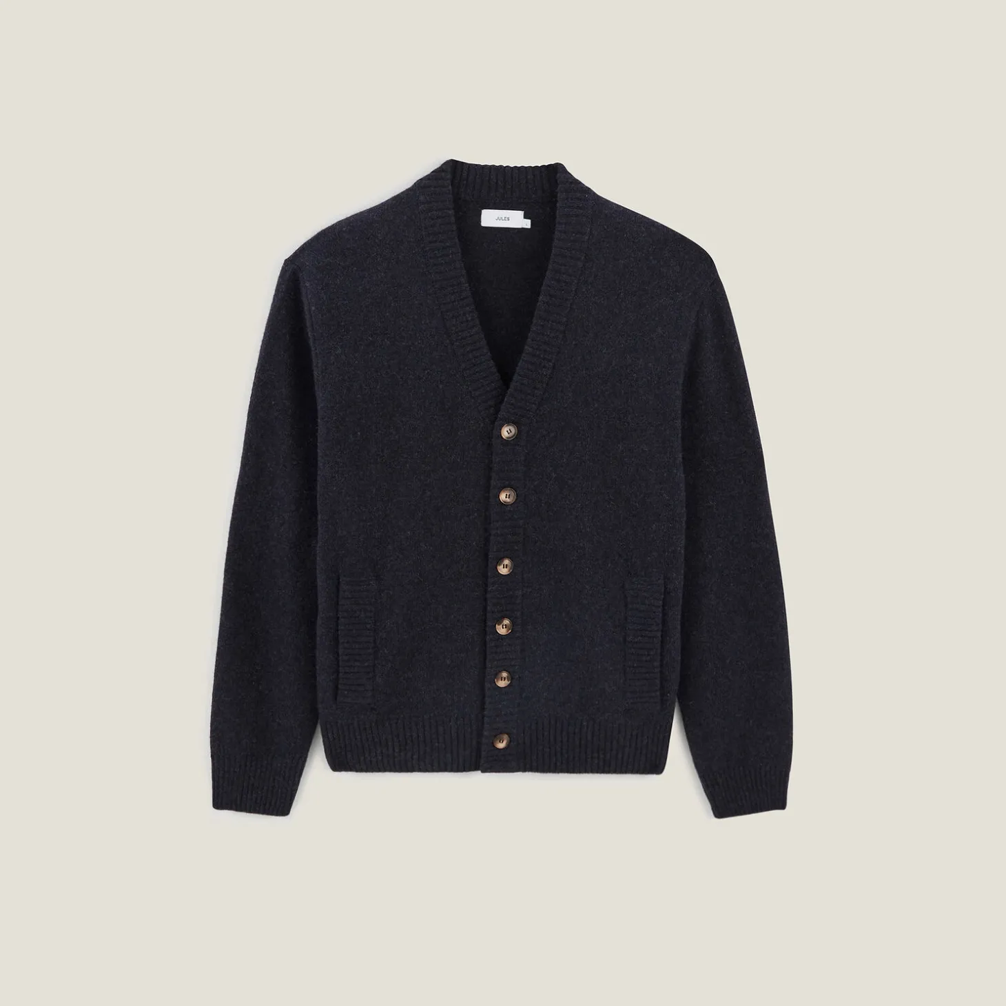 New Ribstof gilet-vestje met knopen Heren Gebreide Vesten Heren|Trui