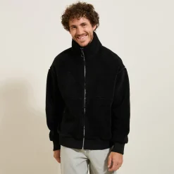 Cheap Sherpa jasje met rits Sweater