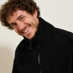 Cheap Sherpa jasje met rits Sweater