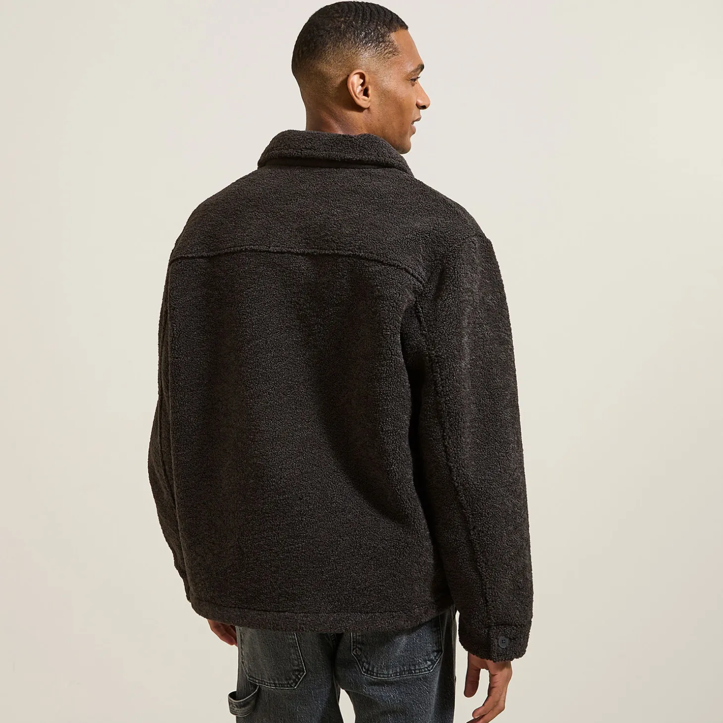 Best Sherpajack met hemdskraag Mantel & Jack