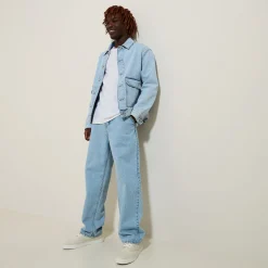 Outlet Slim basic T-shirt met ronde hals T-shirt