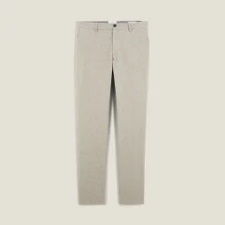 Cheap Slim chinobroek met flanelaspect Broek