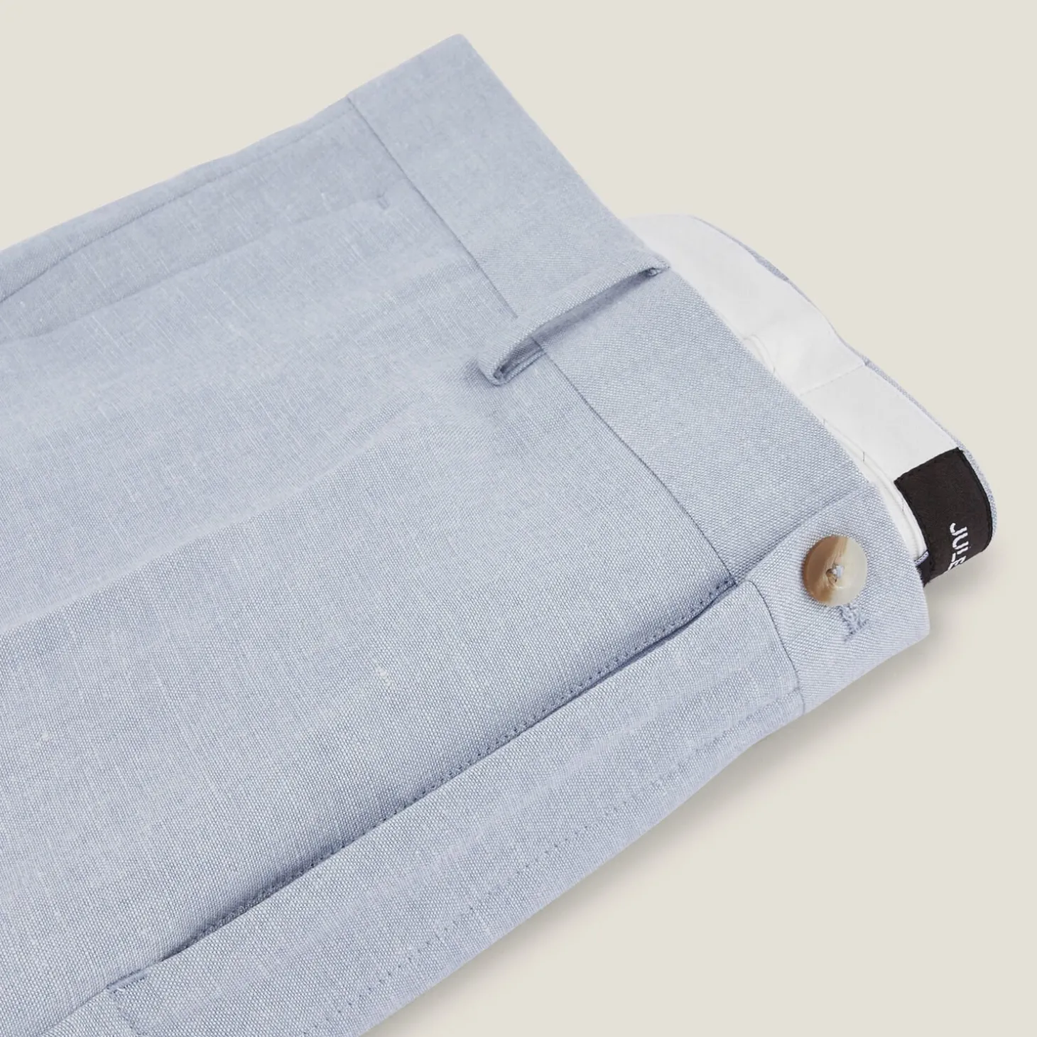 New Slim comfortabele kostuumbroek Linnen Kostuum|Kostuumbroek