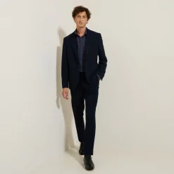 Flash Sale Slim effen hemd in gerecyclede polyamide Formele Overhemden|Overhemd