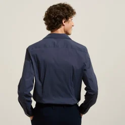 Flash Sale Slim effen hemd in gerecyclede polyamide Formele Overhemden|Overhemd