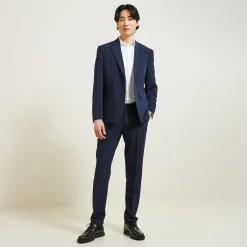 Best Slim effen hemd in gerecyclede polyamide Formele Overhemden|Overhemd